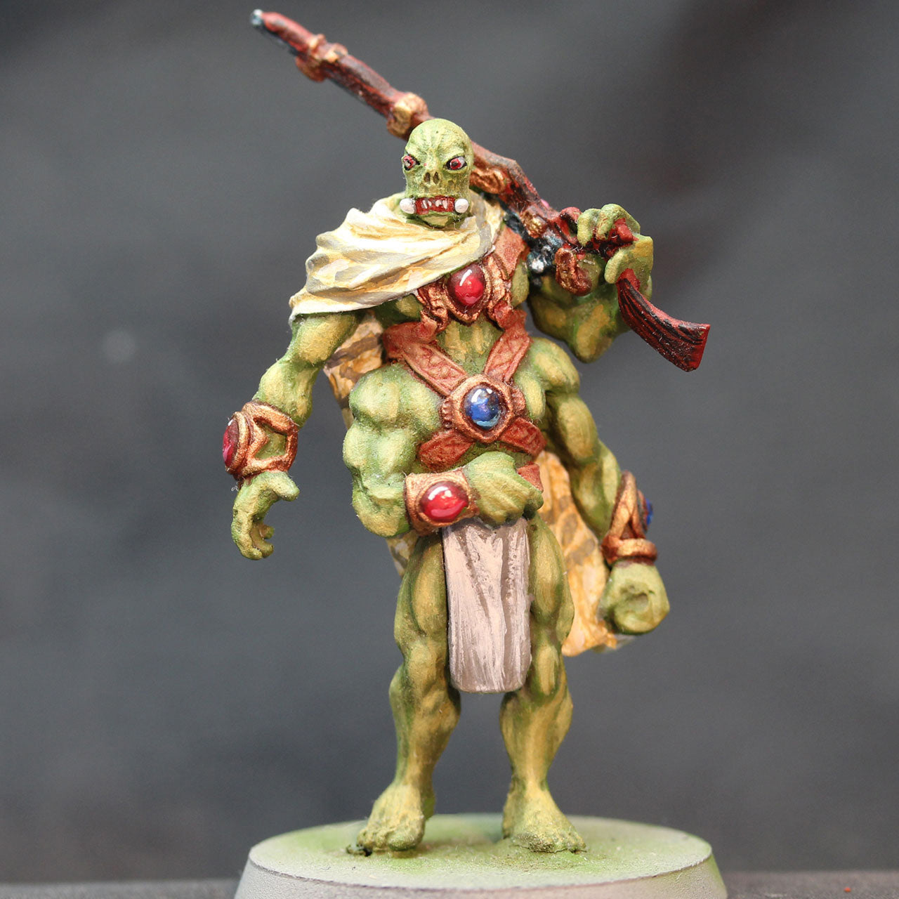 Wasteland Mutant with rifle over shoulder