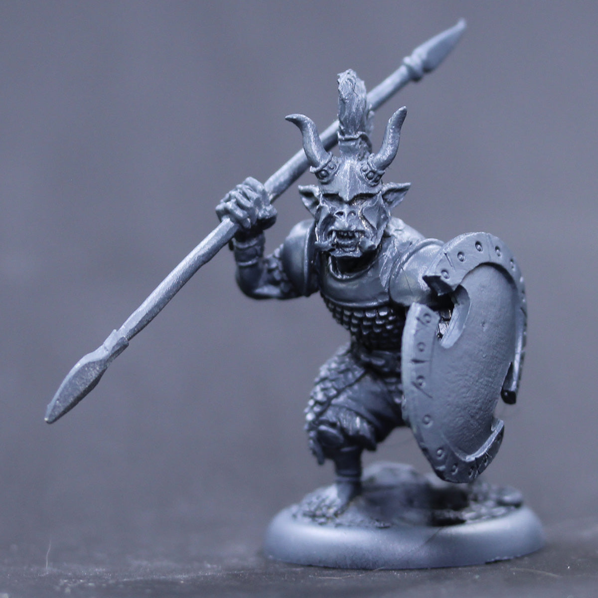 Great Orc Mycenaean with Spear and shield