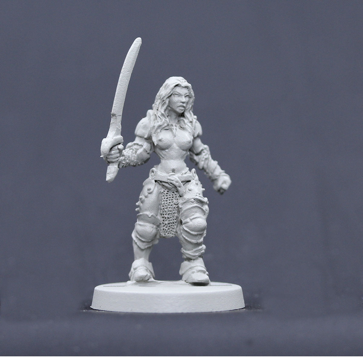 Female Barbarian Soldier