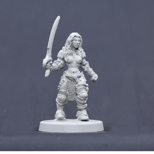 Female Barbarian Soldier