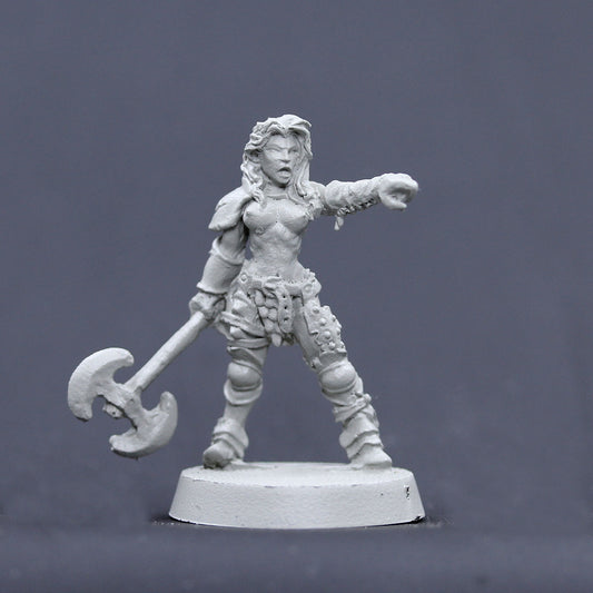 Female Barbarian captain