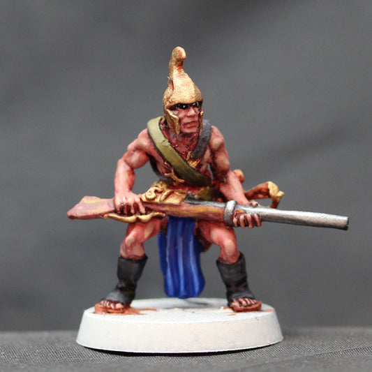 Dead Earth Red Man ready with rifle10