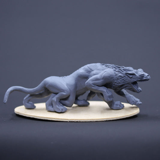 Dead Earth Lion stalking