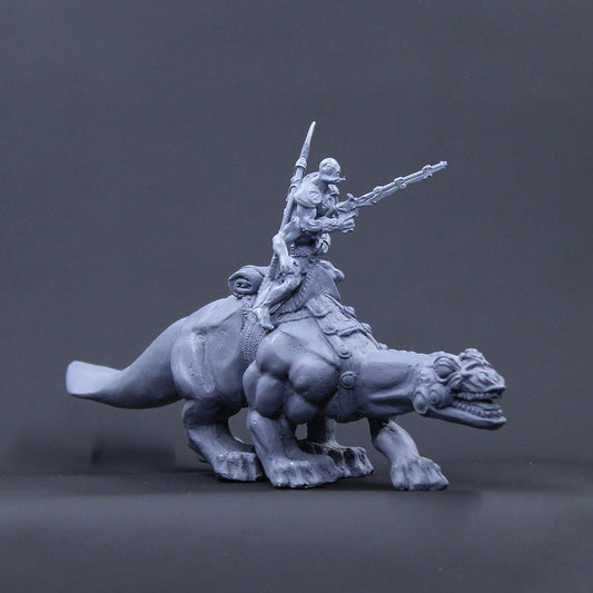 Wasteland Mutant Mounted with lance