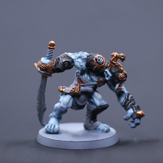 Ogre gladiator Trax with sword 2