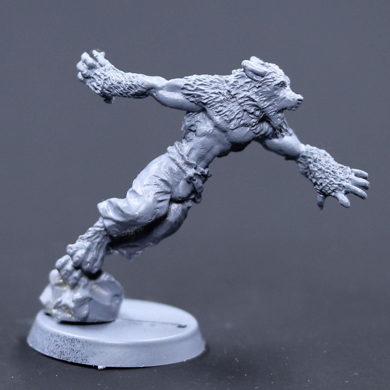 Werewolf lunging
