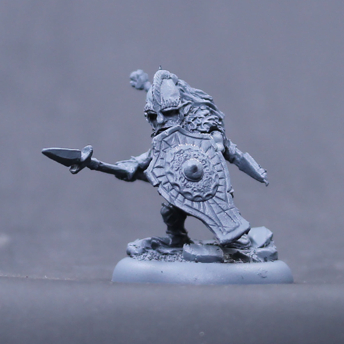 Bjorn Longspear /Troll hunter with Spear and shield