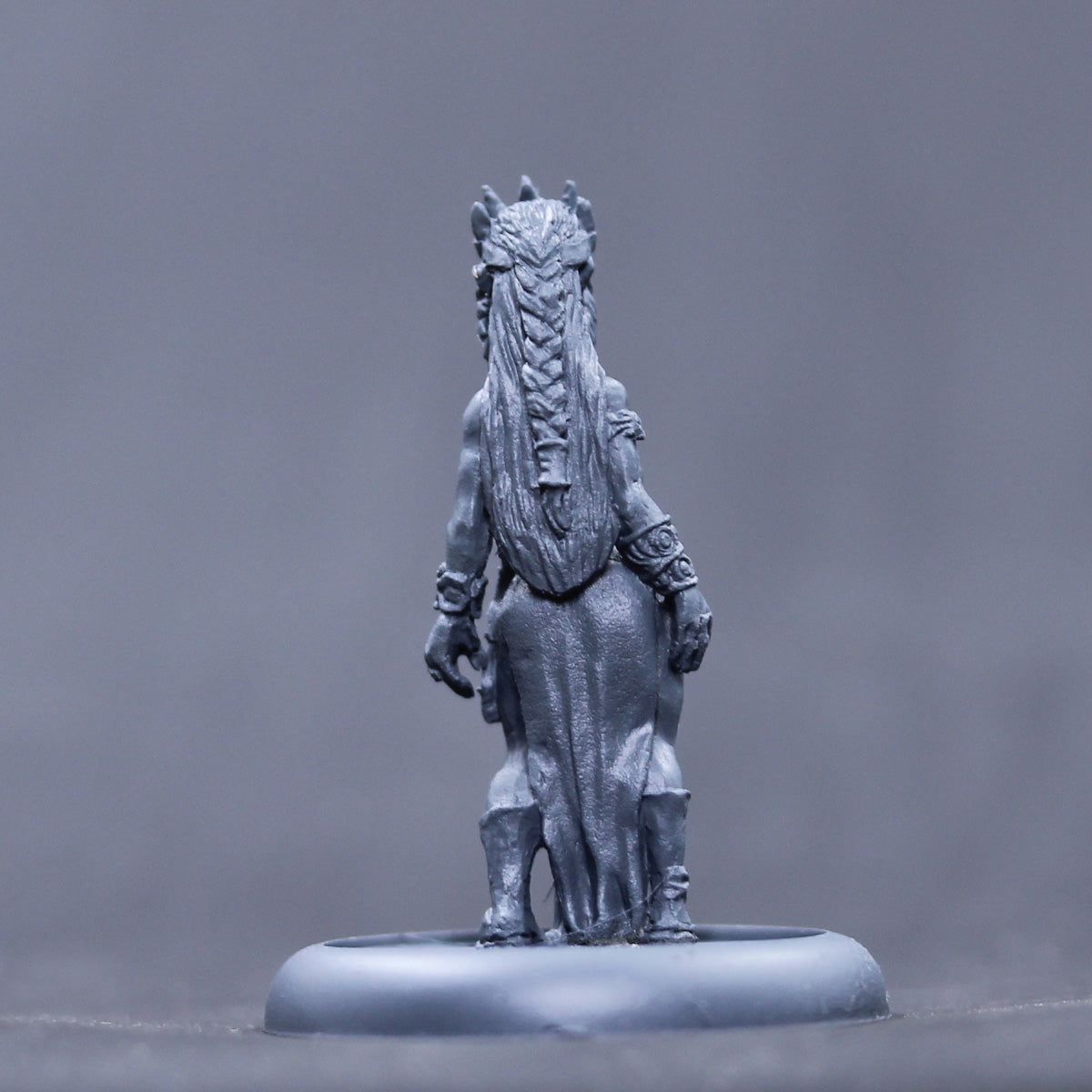 Evil Elf Dragon Lord with rune sword and his sister