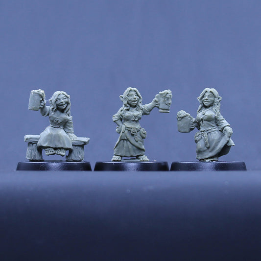 Halfling bar girls