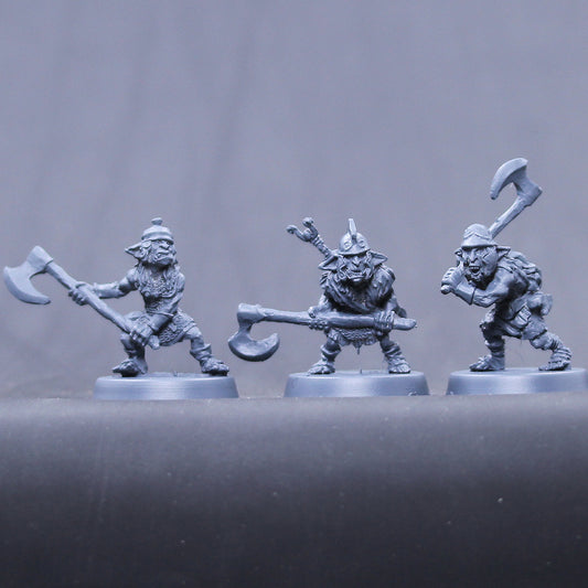 Goblins w two handed axe